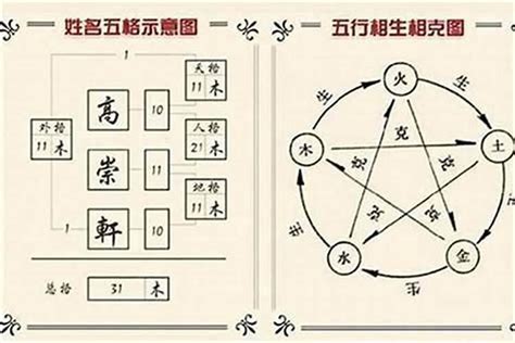 名字五行屬性|名字分析